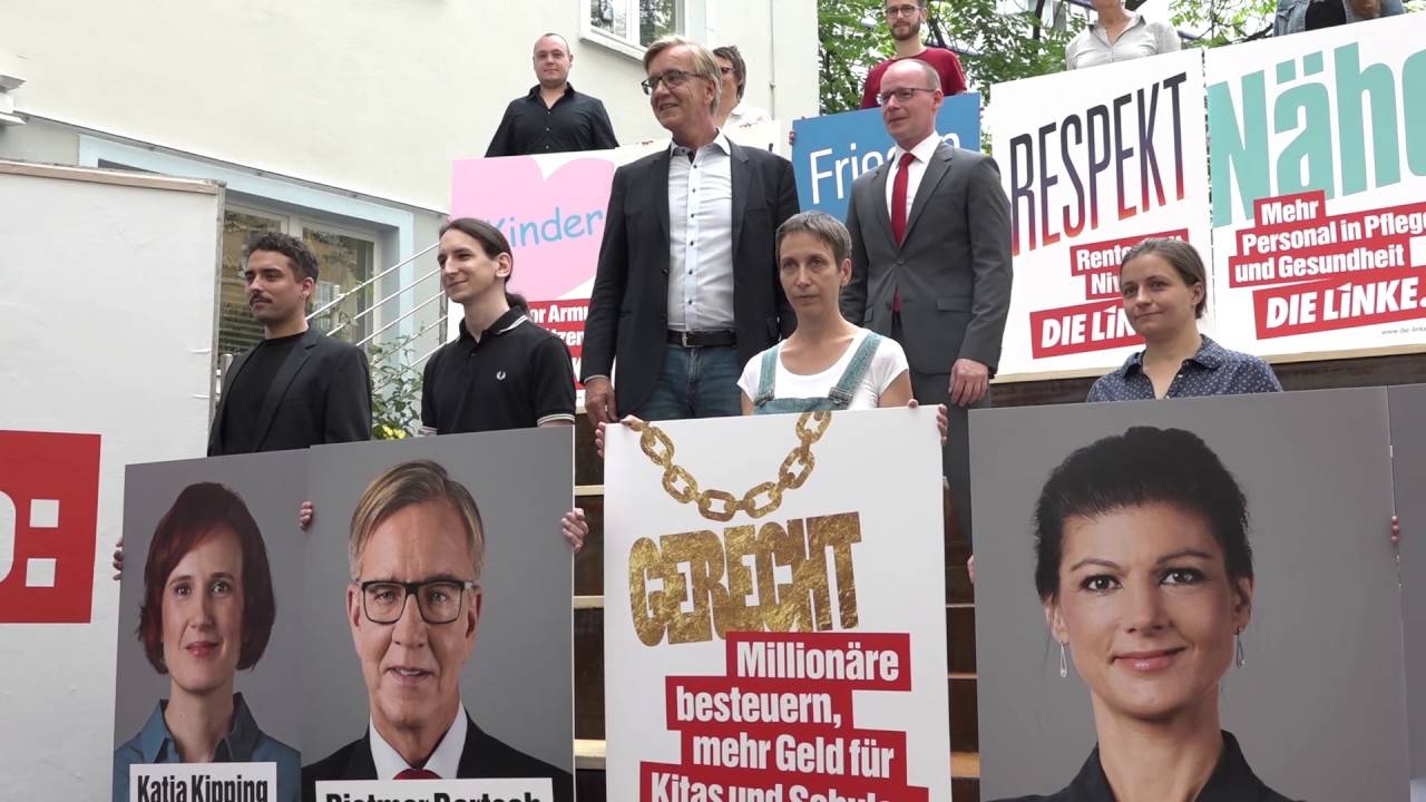 Präsentation der Wahlkampagne